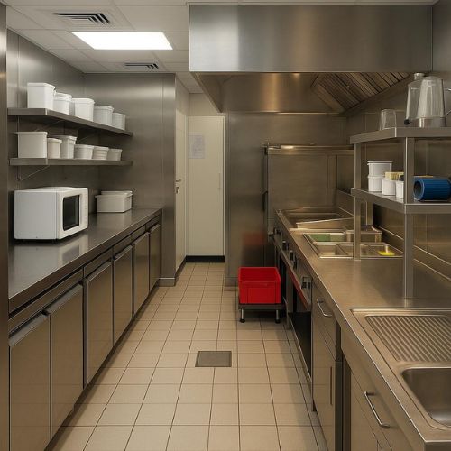 Photo de la cuisine du Camion Burger