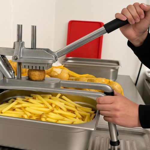 Photo de et frite couper le jours meme du Camion Burger