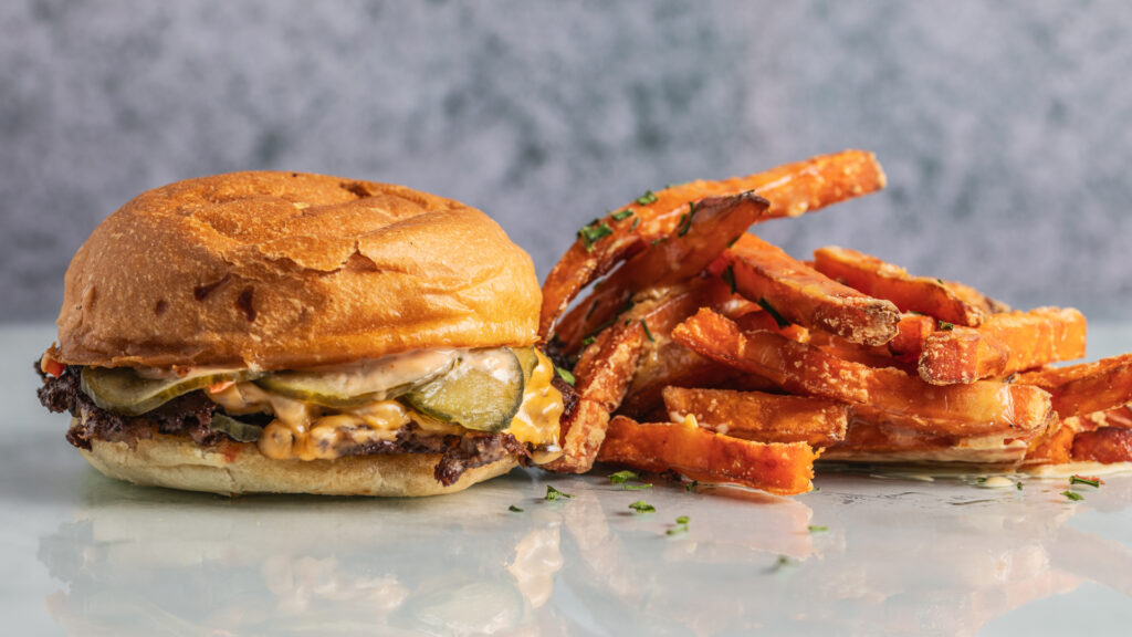 Photo de burger frite du Camion Burger